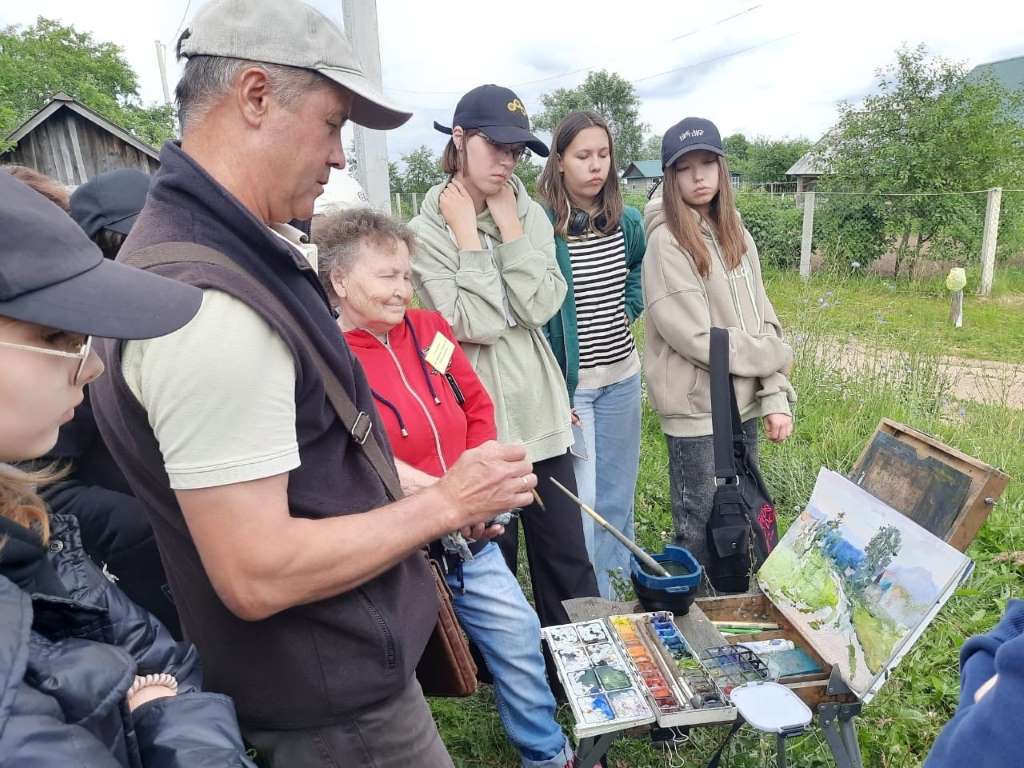 Более 100 работ создано в рамках детского пленэра в Марий Эл